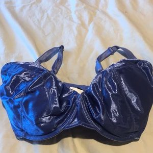 Satin push up bra 34F